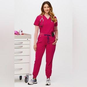 FIGS High Waisted Zamora Jogger Scrub Pants